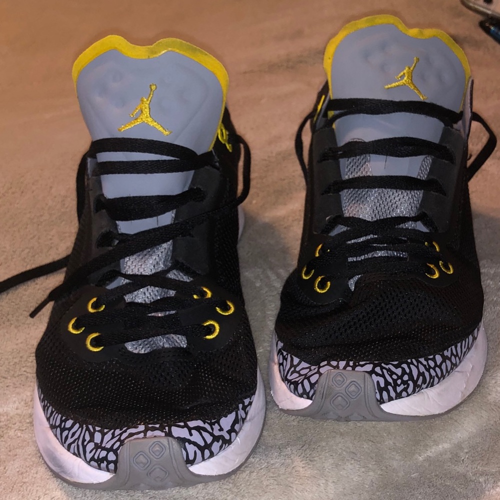 Jordan Nike running shoes. Just too small fir me.